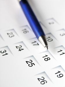 pen and numbers