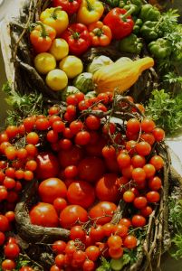 vegetables tomatoes peppers