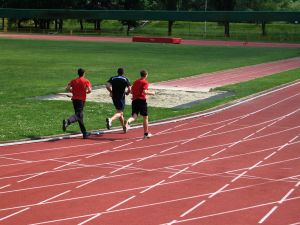 running_on_a_race_track