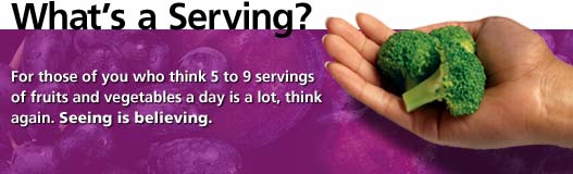 What's a serving