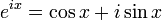 Euler's Formula Euler's Formula